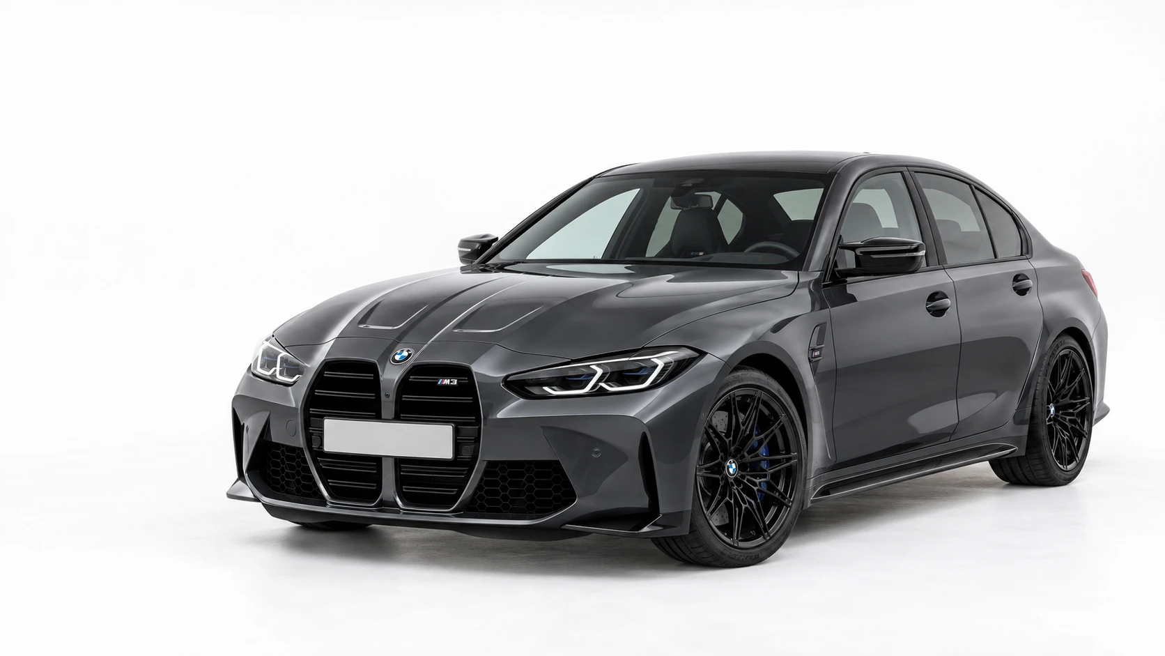 Czyste BMW M3 po wieloetapowej pielęgnacji nadwozia