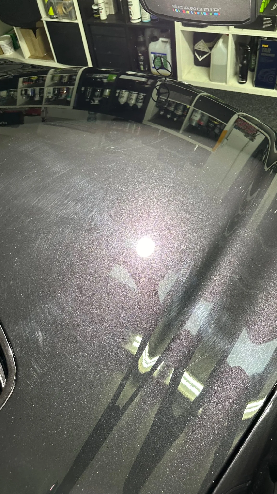 Paint correction — before